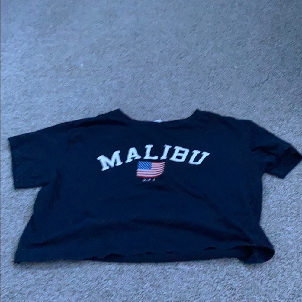 dark blue tee
